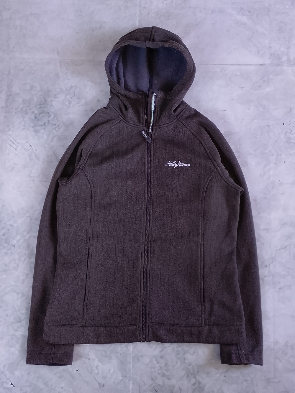 Helly Hansen Women's Brown Hooded Zip Jacket